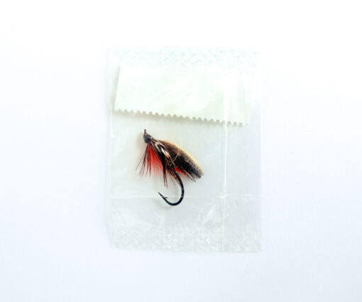 Alternative view of Hardy of Alnwick Thunder & Lightning (LW) Fully Dressed Salmon Fly 8 (Unused, In Original Sealed Packet, c.1960s)