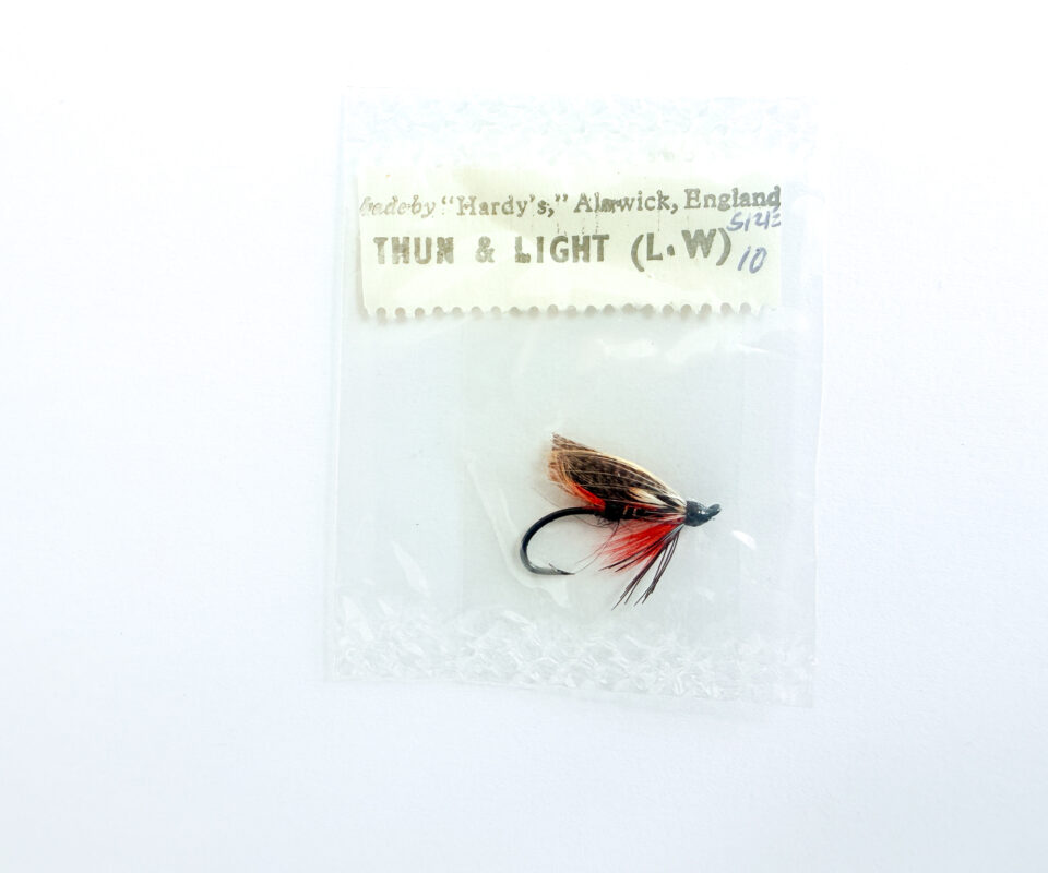 Hardy of Alnwick Thunder & Lightning (LW) Fully Dressed Salmon Fly 10 (Unused, In Original Sealed Packet, c.1960s)