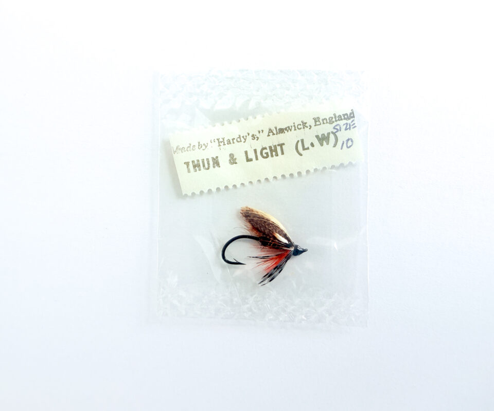Hardy of Alnwick Thunder & Lightning (LW) Fully Dressed Salmon Fly 10 (Unused, In Original Sealed Packet, c.1960s)