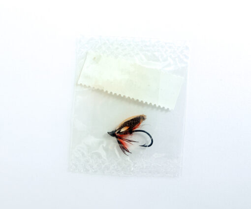 Alternative view of Hardy of Alnwick Thunder & Lightning (LW) Fully Dressed Salmon Fly 10 (Unused, In Original Sealed Packet, c.1960s)