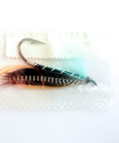 Alternative view of Hardy of Alnwick Blue Charm Fully Dressed Salmon Fly 2/0 (Unused, In Original Sealed Packet, c.1960s)
