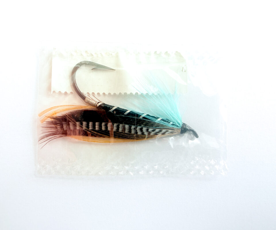 Alternative view of Hardy of Alnwick Blue Charm Fully Dressed Salmon Fly 2/0 (Unused, In Original Sealed Packet, c.1960s)