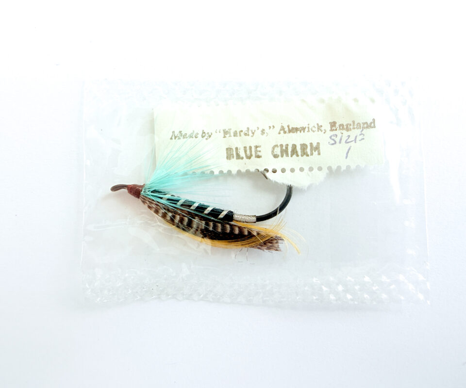 Hardy of Alnwick Blue Charm Fully Dressed Salmon Fly 1 (Unused, In Original Sealed Packet, c.1960s)