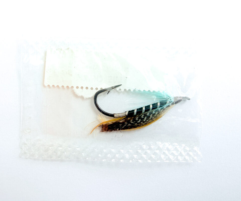 Alternative view of Hardy of Alnwick Blue Charm Fully Dressed Salmon Fly 1 (Unused, In Original Sealed Packet, c.1960s)