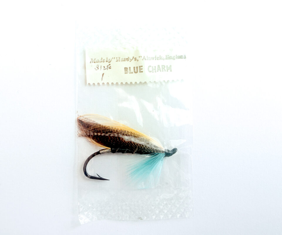 Hardy of Alnwick Blue Charm Fully Dressed Salmon Fly 1 (Unused, In Original Sealed Packet, c.1960s)
