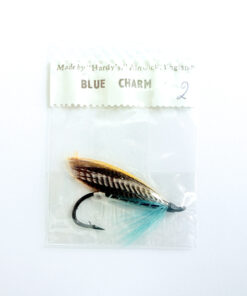 Hardy of Alnwick Blue Charm Fully Dressed Salmon Fly 2 (Unused, In Original Sealed Packet, c.1960s)