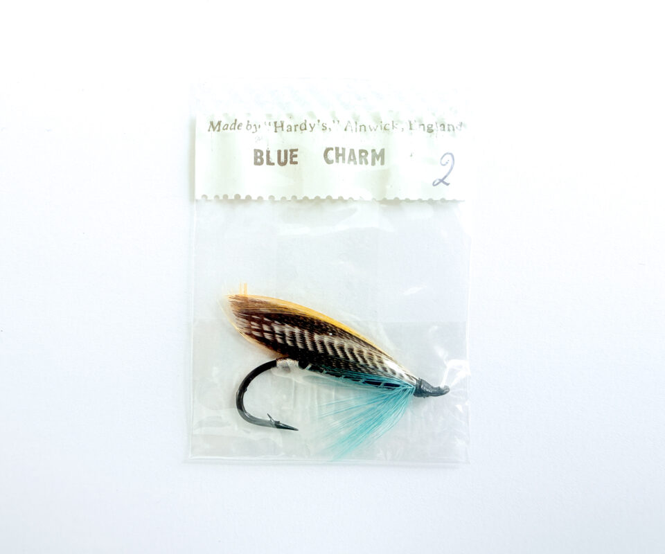 Hardy of Alnwick Blue Charm Fully Dressed Salmon Fly 2 (Unused, In Original Sealed Packet, c.1960s)