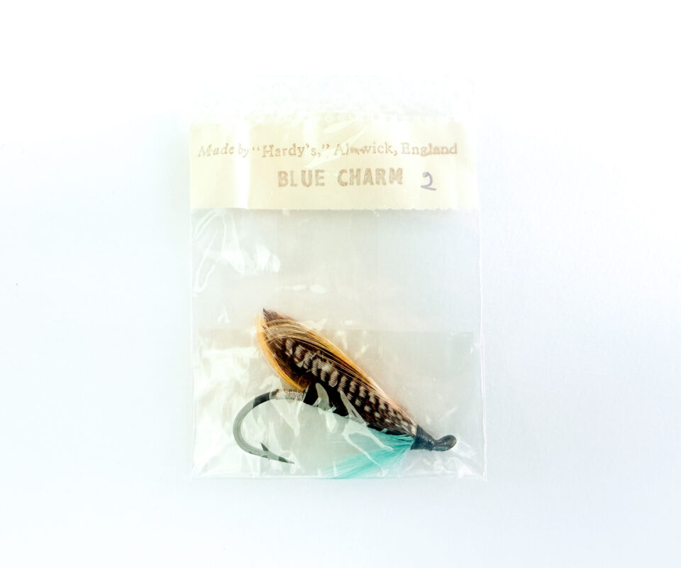 Hardy of Alnwick Blue Charm Fully Dressed Salmon Fly 2 (Unused, In Original Sealed Packet, c.1960s)