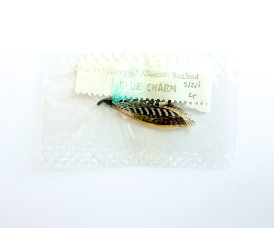 Hardy of Alnwick Blue Charm Fully Dressed Salmon Fly 4 (Unused, In Original Sealed Packet, c.1960s)