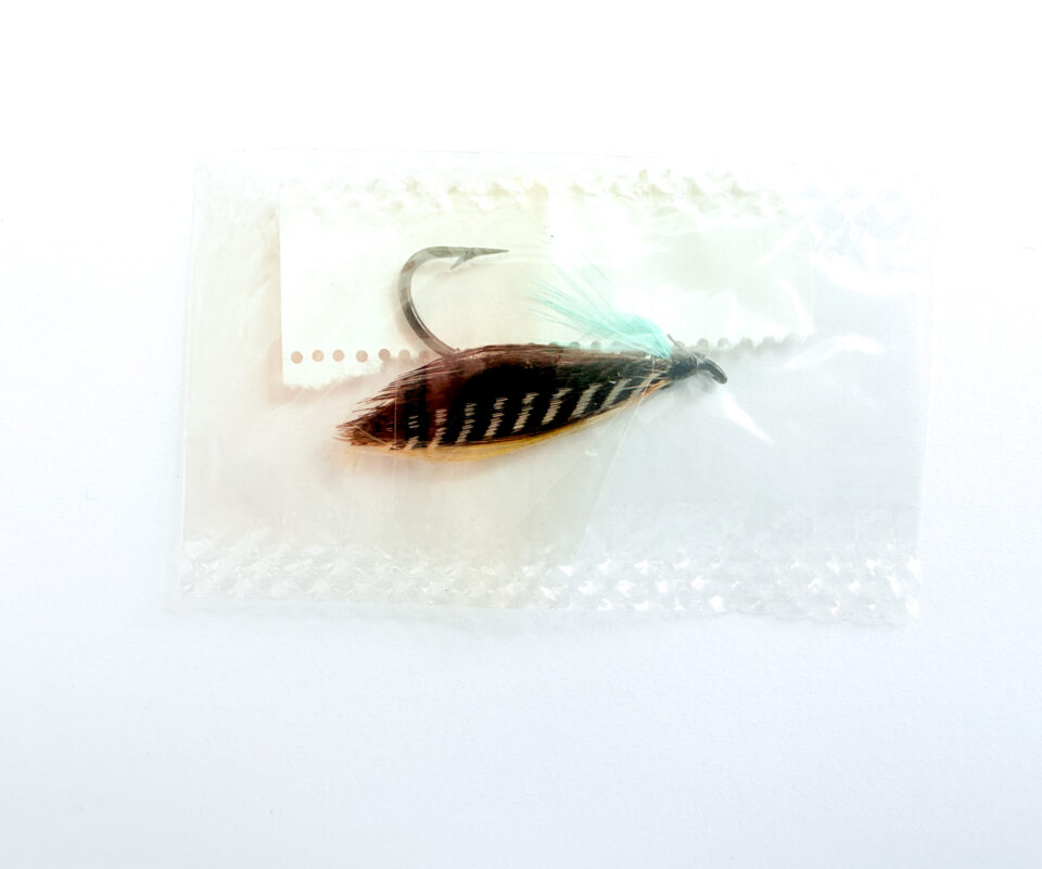 Alternative view of Hardy of Alnwick Blue Charm Fully Dressed Salmon Fly 4 (Unused, In Original Sealed Packet, c.1960s)