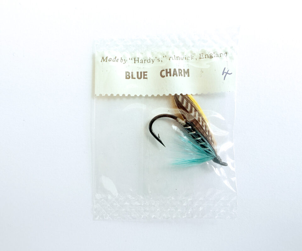 Hardy of Alnwick Blue Charm Fully Dressed Salmon Fly 4 (Unused, In Original Sealed Packet, c.1960s)