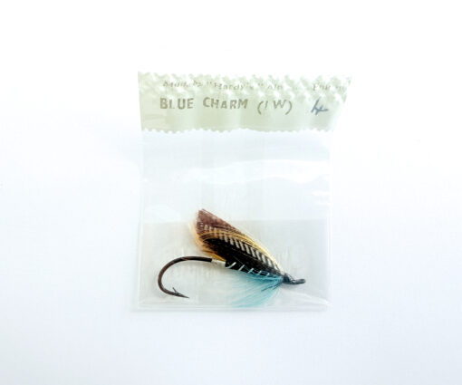 Hardy of Alnwick Blue Charm Fully Dressed Salmon Fly 4 (Unused, In Original Sealed Packet, c.1960s)