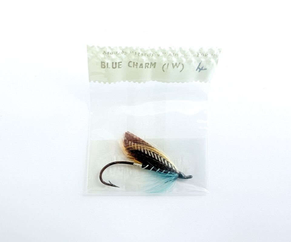 Hardy of Alnwick Blue Charm Fully Dressed Salmon Fly 4 (Unused, In Original Sealed Packet, c.1960s)