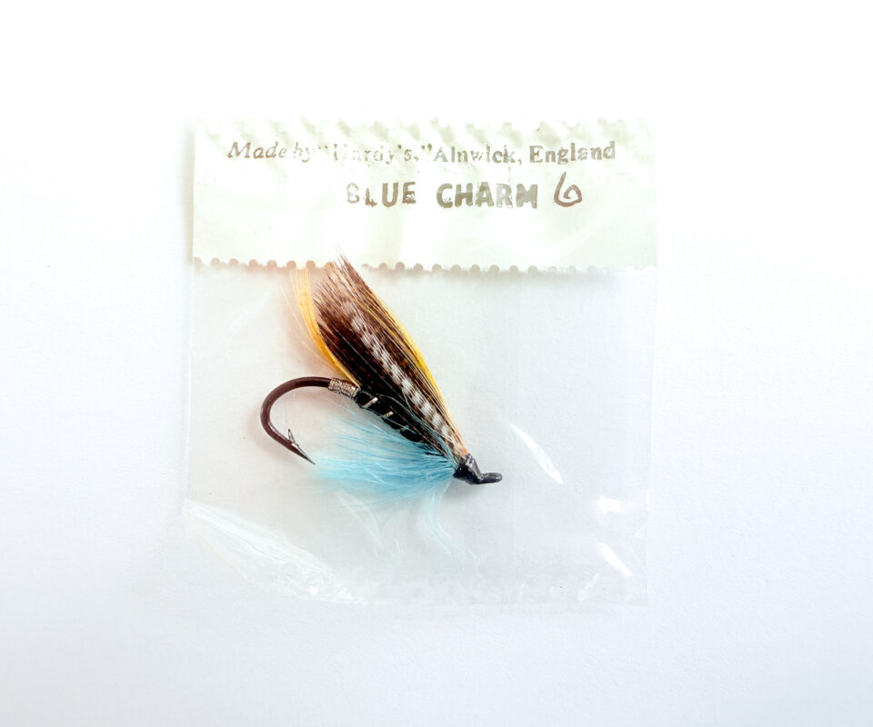 Hardy of Alnwick Blue Charm Fully Dressed Salmon Fly 6 (Unused, In Original Sealed Packet, c.1960s)