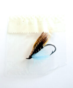 Alternative view of Hardy of Alnwick Blue Charm Fully Dressed Salmon Fly 6 (Unused, In Original Sealed Packet, c.1960s)