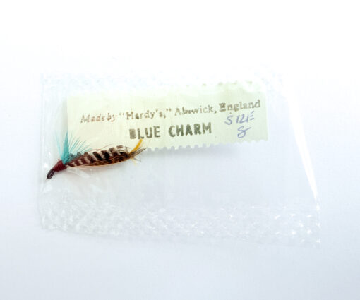 Hardy of Alnwick Blue Charm Fully Dressed Salmon Fly 8 (Unused, In Original Sealed Packet, c.1960s)