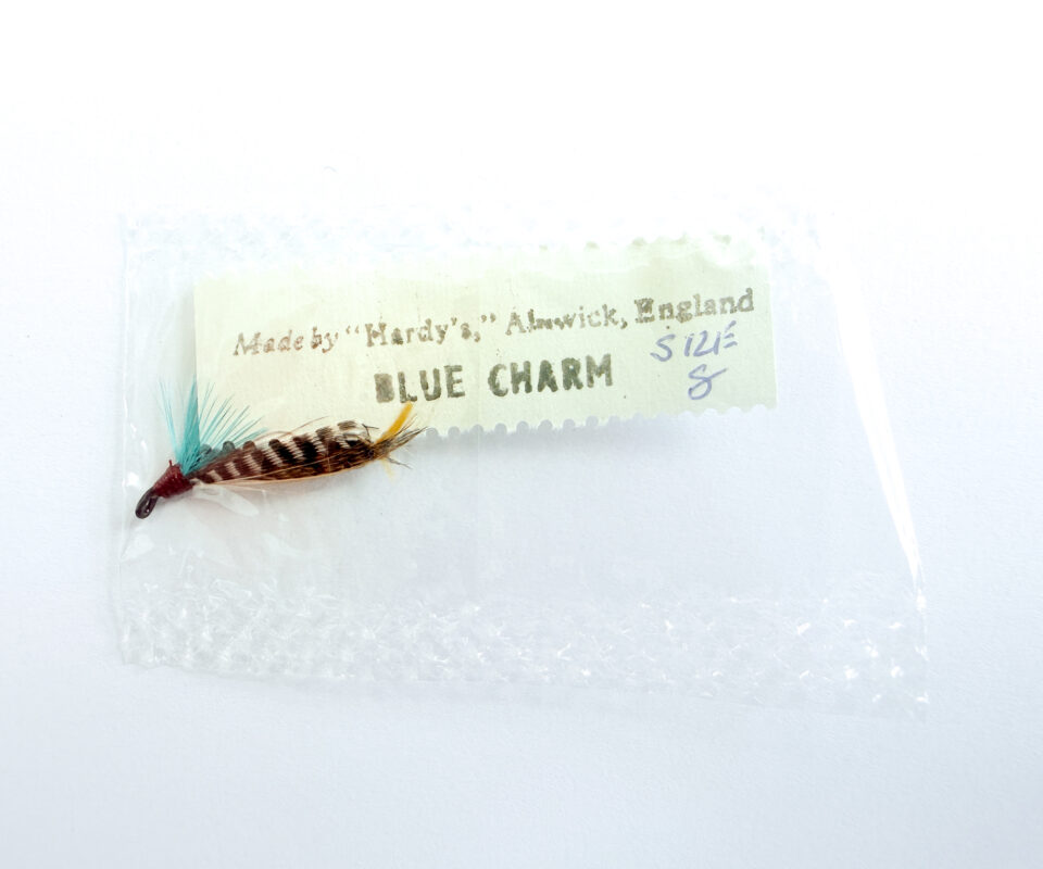 Hardy of Alnwick Blue Charm Fully Dressed Salmon Fly 8 (Unused, In Original Sealed Packet, c.1960s)