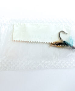 Alternative view of Hardy of Alnwick Blue Charm Fully Dressed Salmon Fly 8 (Unused, In Original Sealed Packet, c.1960s)