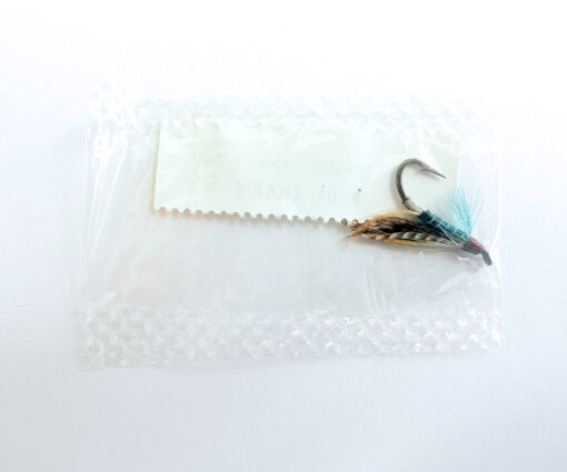 Alternative view of Hardy of Alnwick Blue Charm Fully Dressed Salmon Fly 8 (Unused, In Original Sealed Packet, c.1960s)