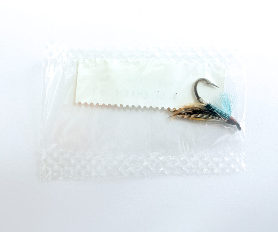 Alternative view of Hardy of Alnwick Blue Charm Fully Dressed Salmon Fly 8 (Unused, In Original Sealed Packet, c.1960s)
