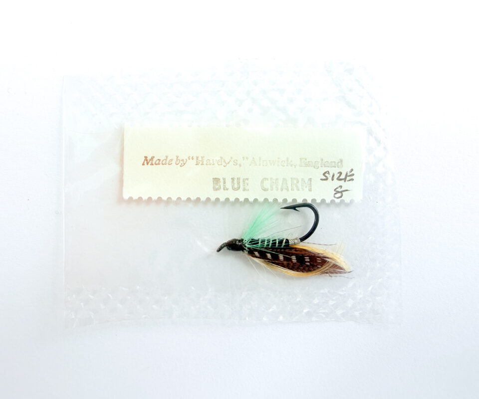 Hardy of Alnwick Blue Charm Fully Dressed Salmon Fly 8 (Unused, In Original Sealed Packet, c.1960s)