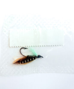 Alternative view of Hardy of Alnwick Blue Charm Fully Dressed Salmon Fly 8 (Unused, In Original Sealed Packet, c.1960s)