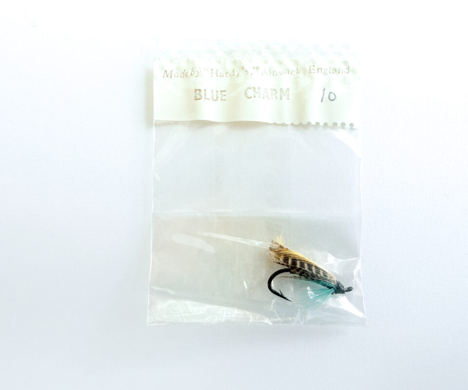 Hardy of Alnwick Blue Charm Fully Dressed Salmon Fly 10 (Unused, In Original Sealed Packet, c.1960s)