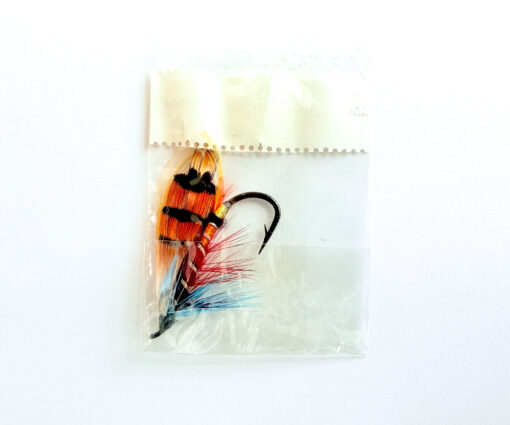 Alternative view of Hardy of Alnwick Durham Ranger Fully Dressed Salmon Fly 1 (Unused, In Original Sealed Packet, c.1960s)