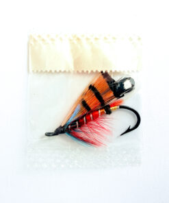 Alternative view of Hardy of Alnwick Durham Ranger Fully Dressed Salmon Fly 1 (Unused, In Original Sealed Packet, c.1960s)