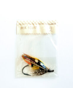 Hardy of Alnwick Jock Scott Fully Dressed Salmon Fly 2 (Unused, In Original Sealed Packet, c.1960s)
