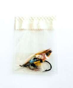 Alternative view of Hardy of Alnwick Jock Scott Fully Dressed Salmon Fly 2 (Unused, In Original Sealed Packet, c.1960s)