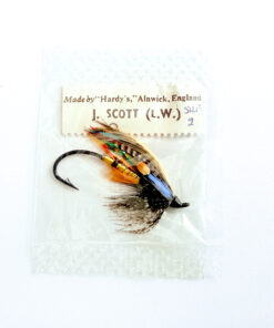 Hardy of Alnwick Jock Scott (LW) Fully Dressed Salmon Fly 2 (Unused, In Original Sealed Packet, c.1960s)