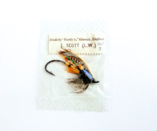 Hardy of Alnwick Jock Scott (LW) Fully Dressed Salmon Fly 2 (Unused, In Original Sealed Packet, c.1960s)