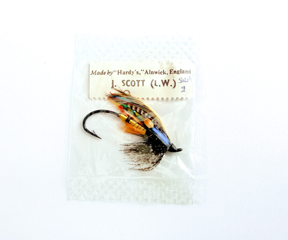 Hardy of Alnwick Jock Scott (LW) Fully Dressed Salmon Fly 2 (Unused, In Original Sealed Packet, c.1960s)