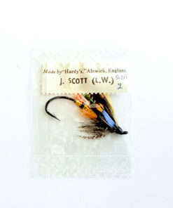 Hardy of Alnwick Jock Scott (LW) Fully Dressed Salmon Fly 2 (Unused, In Original Sealed Packet, c.1960s)