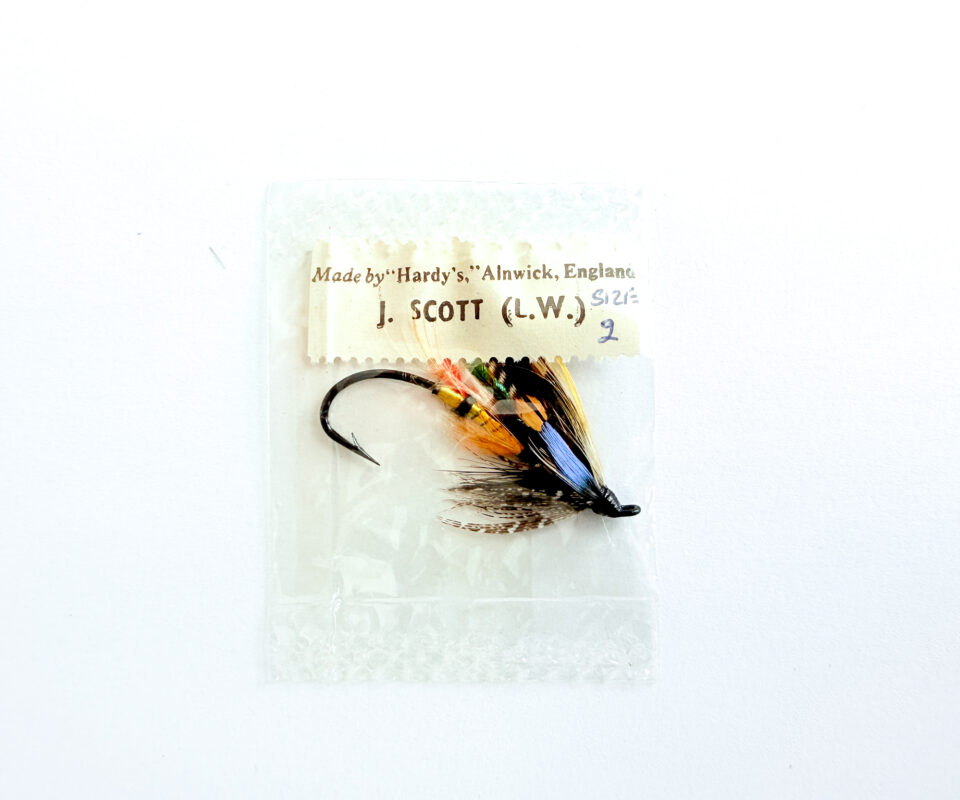 Hardy of Alnwick Jock Scott (LW) Fully Dressed Salmon Fly 2 (Unused, In Original Sealed Packet, c.1960s)