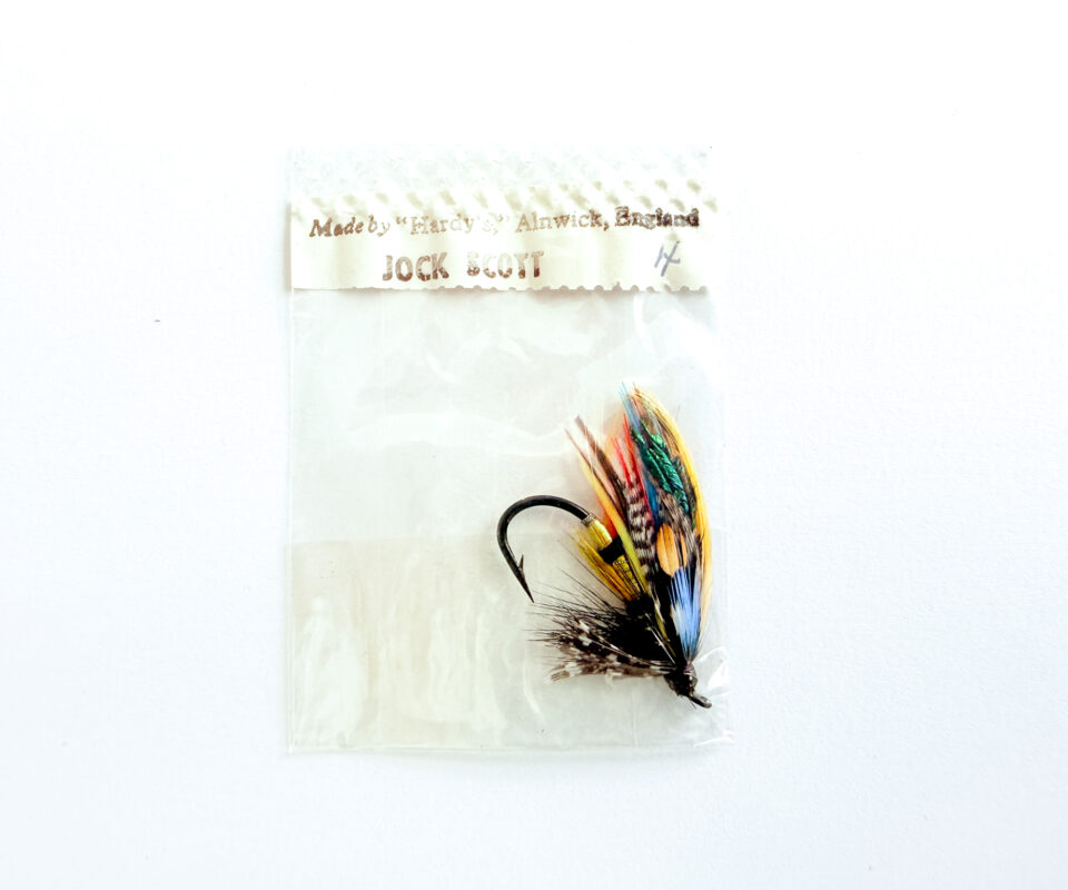 Hardy of Alnwick Jock Scott Fully Dressed Salmon Fly 4 (Unused, In Original Sealed Packet, c.1960s)