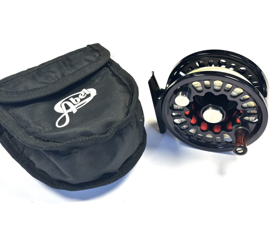 Abel Super 4 Fly Reel (Black, Left-Hand Wind, c.2000s)
