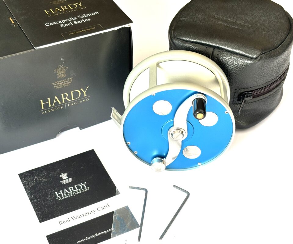 Hardy Cascapedia 10/11 Metallic Blue Alloy Reel
