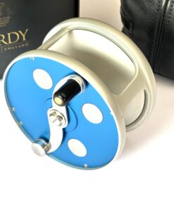 Alternative view of Hardy Cascapedia 10/11 Metallic Blue Alloy Reel