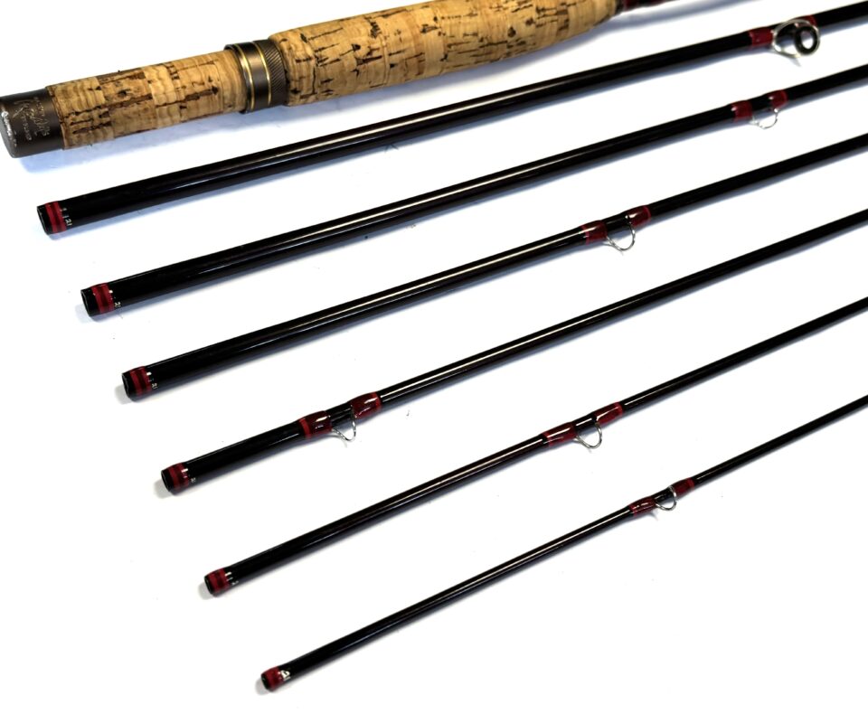Alternative view of Hardy Graphite Smuggler Deluxe 8’6” #6 Trout Fly Rod
