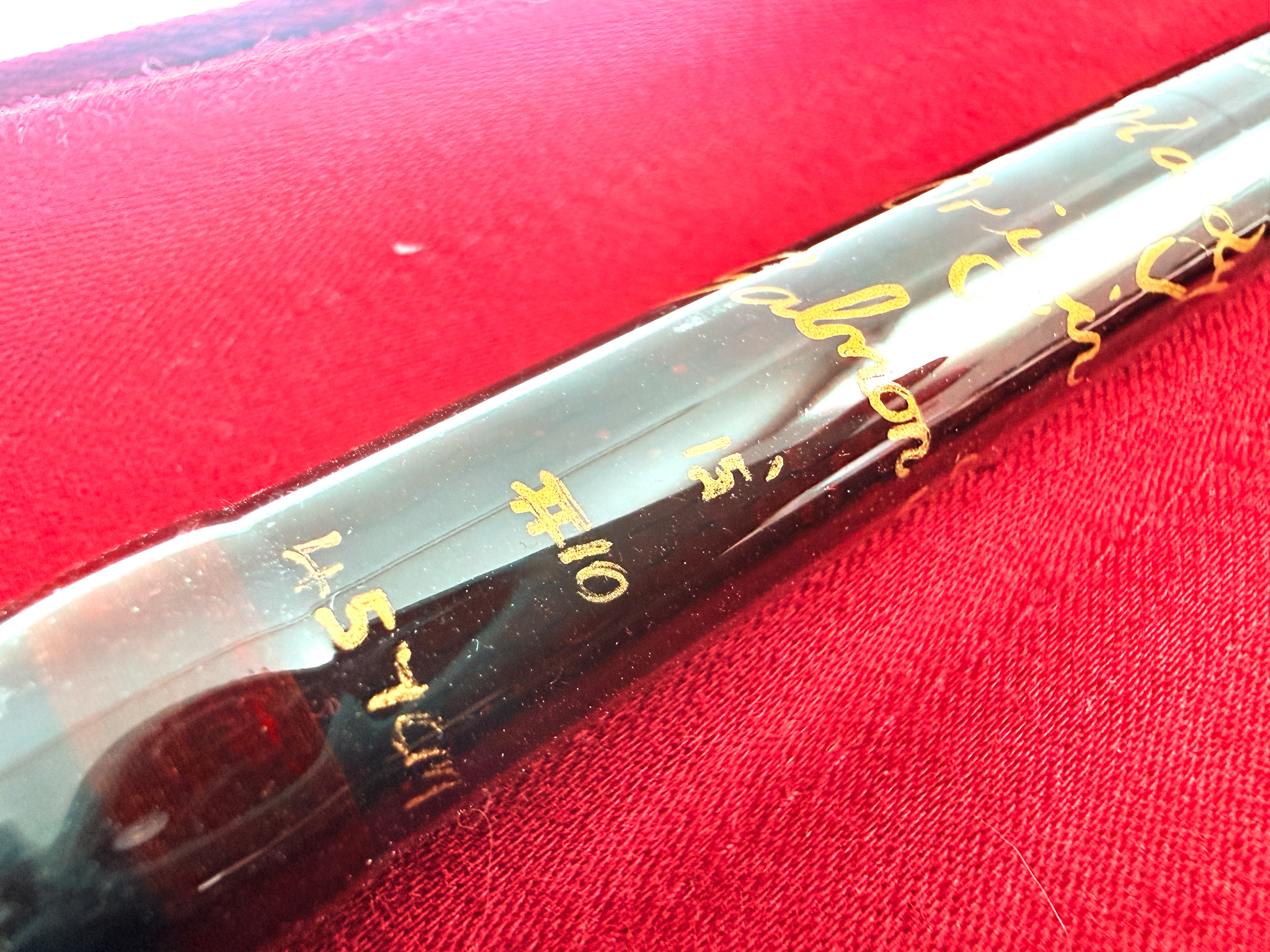 Hardy Origin Prototype 15’ #10 Salmon Fly Rod (early 2000s, Fine with original bag) - Image 11