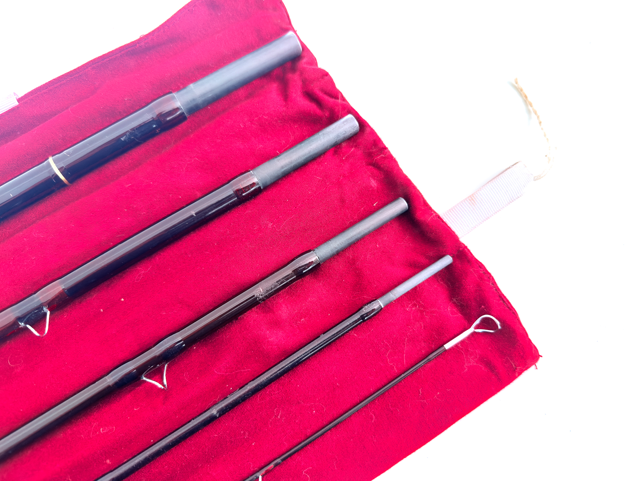 Hardy Origin Prototype 15’ #10 Salmon Fly Rod (early 2000s, Fine with original bag) - Image 6