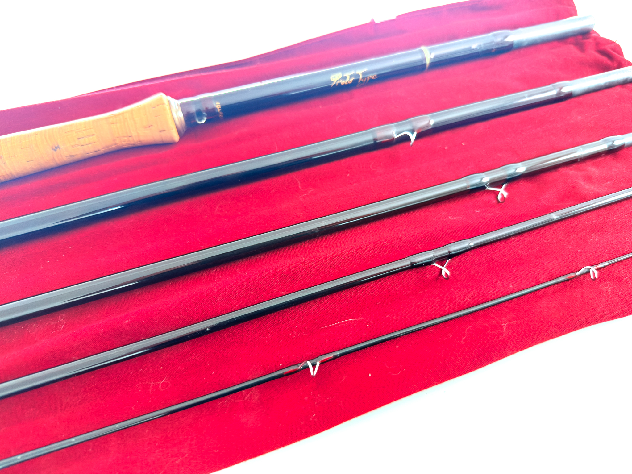 Hardy Origin Prototype 15’ #10 Salmon Fly Rod (early 2000s, Fine with original bag) - Image 7