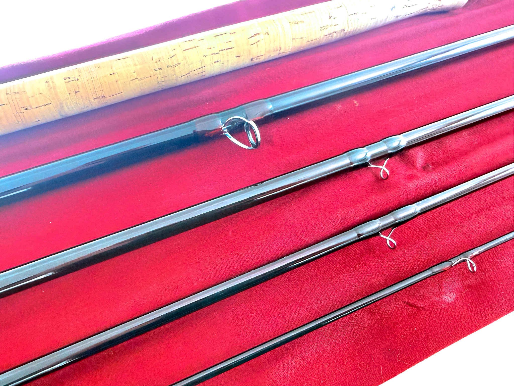 Hardy Origin Prototype 15’ #10 Salmon Fly Rod (early 2000s, Fine with original bag) - Image 8
