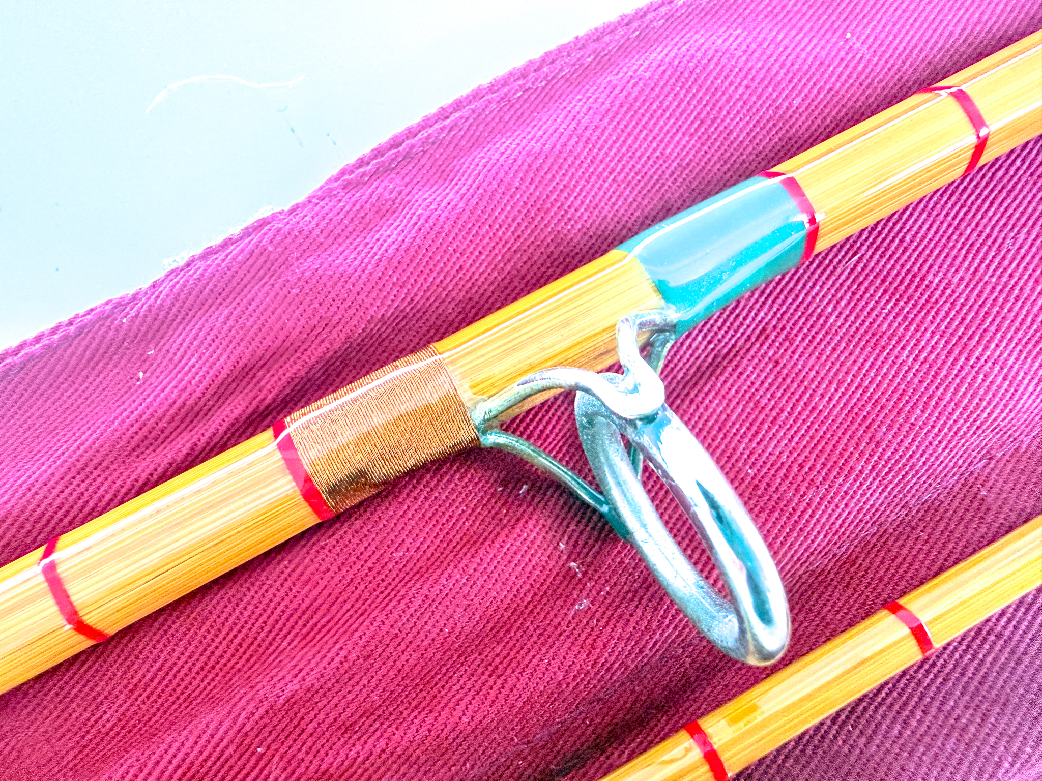 Hardy Marksman Spin 8’3” Cane Spinning Rod (1970s, Fully refurbished by ex-Hardy rod builder Callum Gladstone) - Image 6
