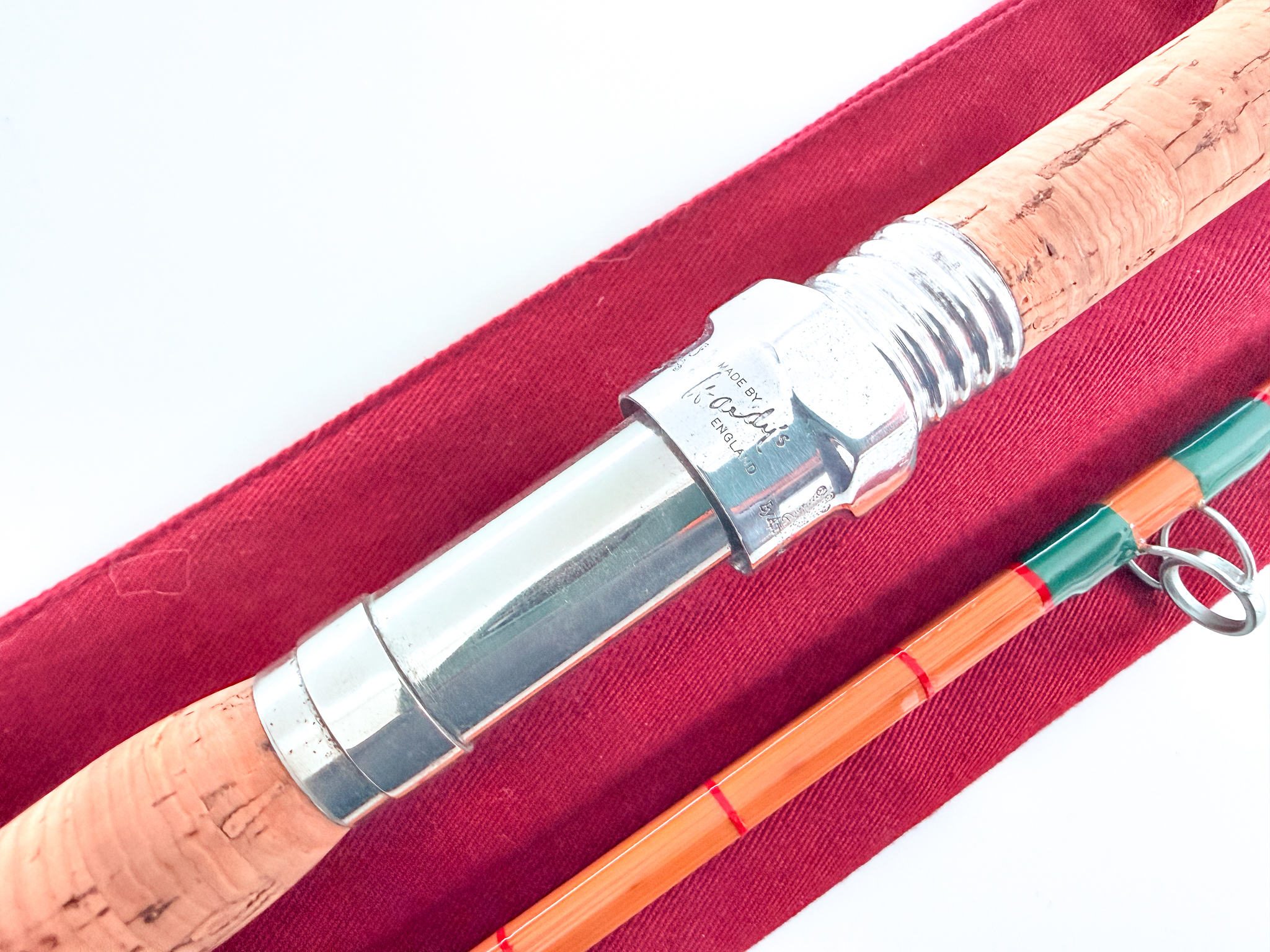Hardy Marksman Spin 8’3” Cane Spinning Rod (1970s, Fully refurbished by ex-Hardy rod builder Callum Gladstone) - Image 7