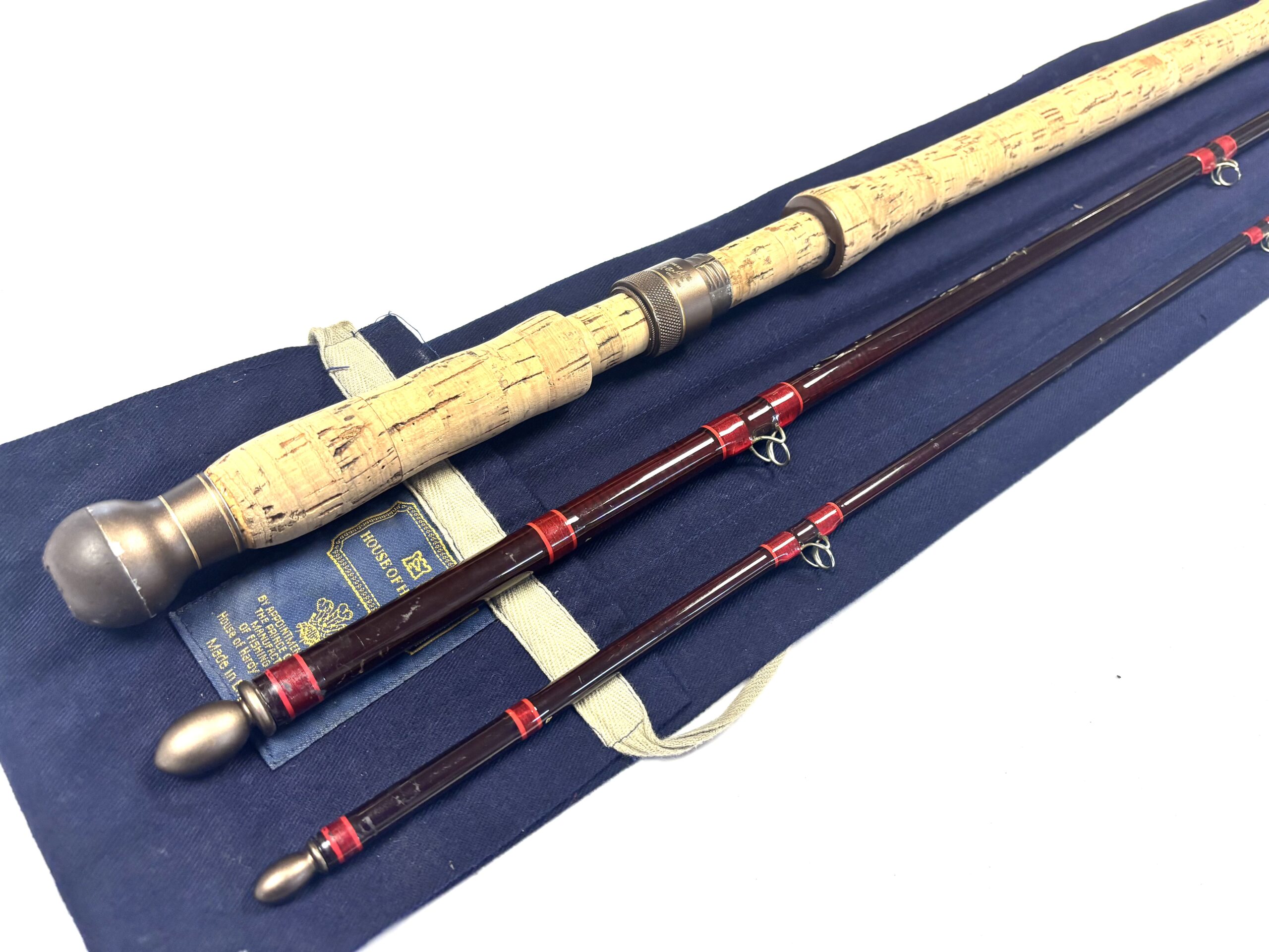 Hardy Graphite Salmon Fly Deluxe 15' 4" #10 Fly Rod (c.1990s)
