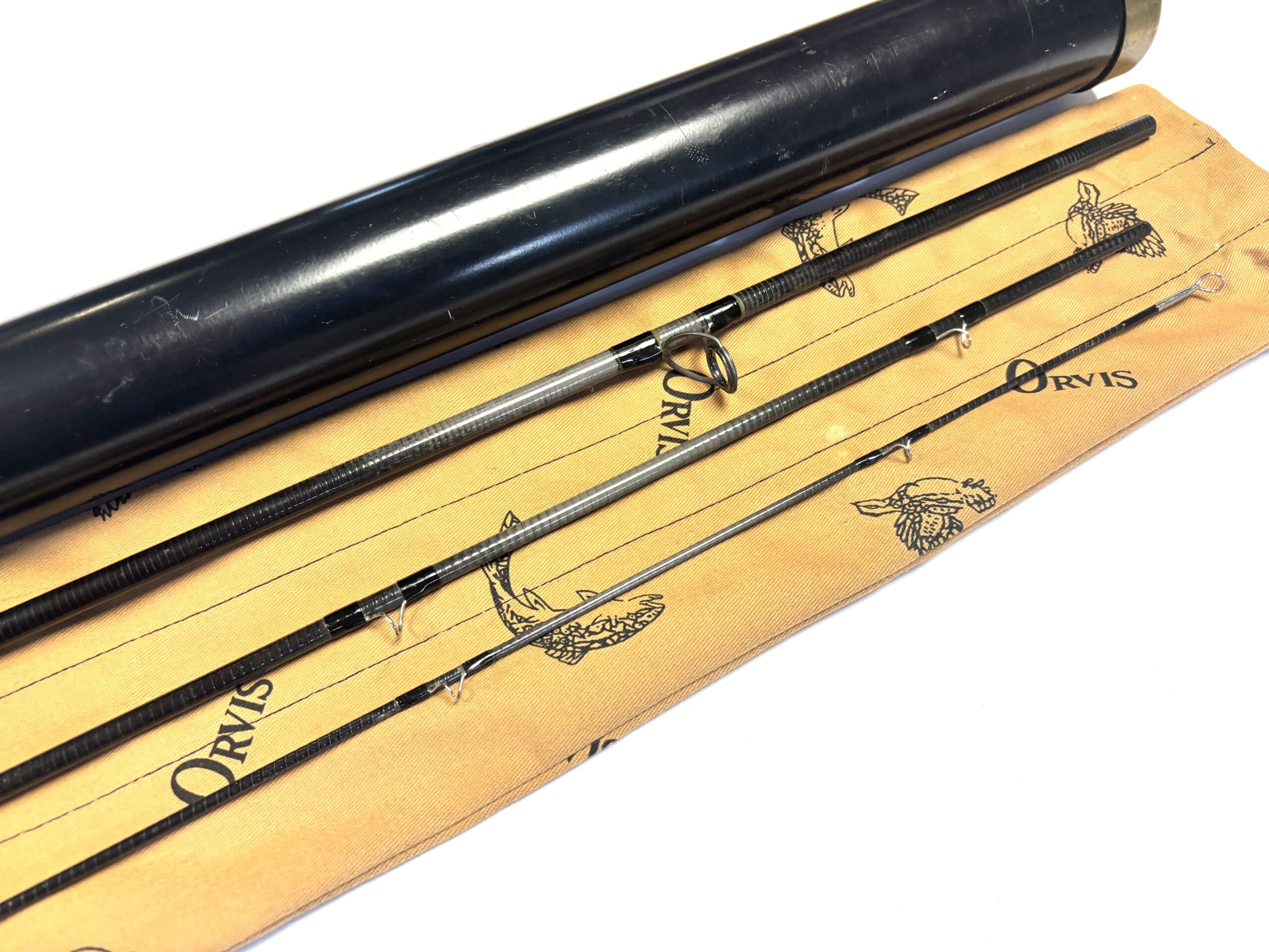Orvis Salmon Graphite 10' #9 Fly Rod + Tube (c.2000s) - Image 3