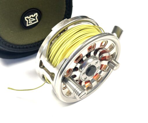 Alternative view of Hardy Demon 3000 Large Arbor Fly Reel (c.2000s)